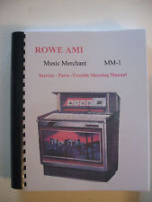 Manuale Jukebox Rowe AMI MM 1
