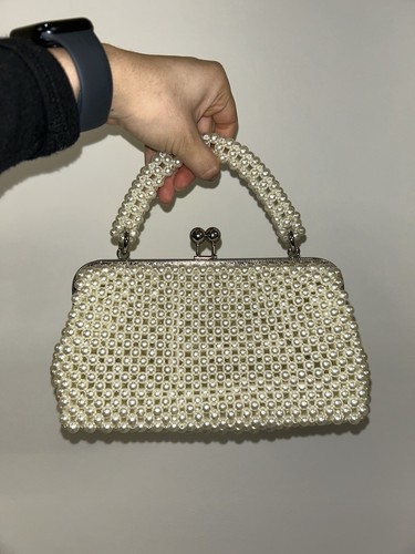 Borsa elegante perline di - elegante,