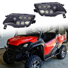 Black LED Headlights Assembly