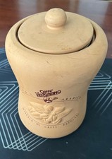 vaso porta caffè in terracotta, caffè Vergnano