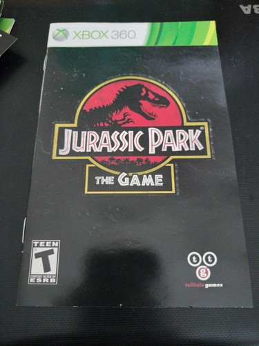 Jurassic park libro manuale - park,