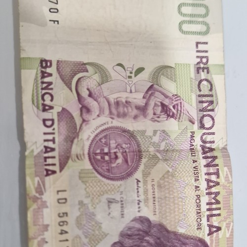 Banca italia banconota - d'italia,