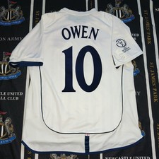MAGLIA MAGLIA CALCIO HOME ENGLAND 2001 2002 2003 MICHAEL OWEN UMBRO TAGLIA L