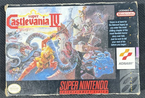 Castlevania super nintendo - iv,