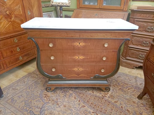 Cassettone piemontese con - cassettone,