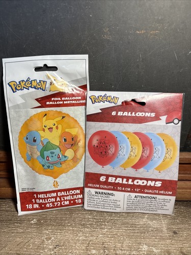Pokemon set palloncini - pokemon, 6