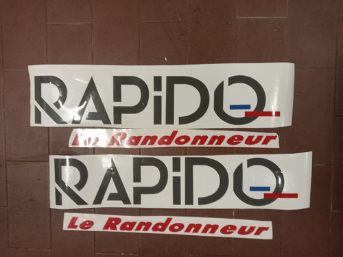 Adesivi per camper rapido - , le