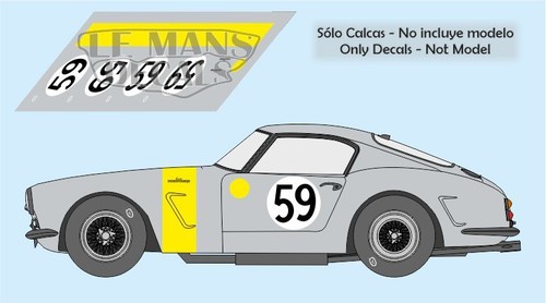 Decals ferrari 250 swb - decals,