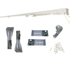 BASTONE PER TENDA ESTENSIBILE VARIE MISURE BINARIO BIANCO SCORRITENDA ALLUMINIO