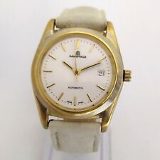 Vintage Margi Automatico Uomo ETA 2677 Quadrante Bianco Swiss Made 17 Gioielli Raro