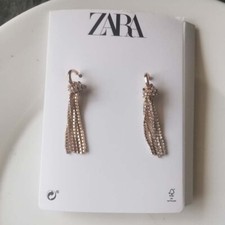 New Zara Rhinestone Tassel