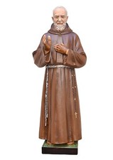 Padre Pio Resin Statue 110 Cm