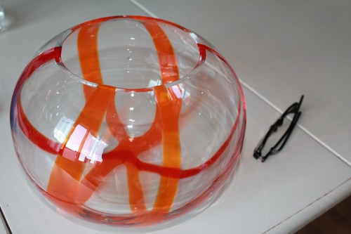 Grand vase verre murano - verre,