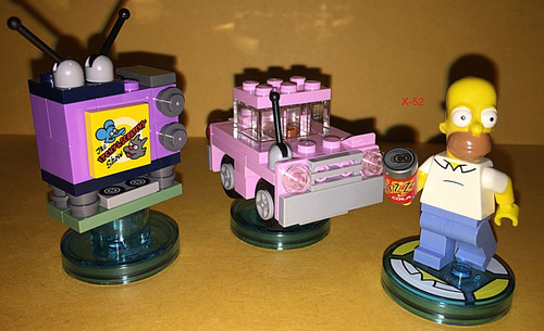 Lego homer minifig simpson - minifig, i