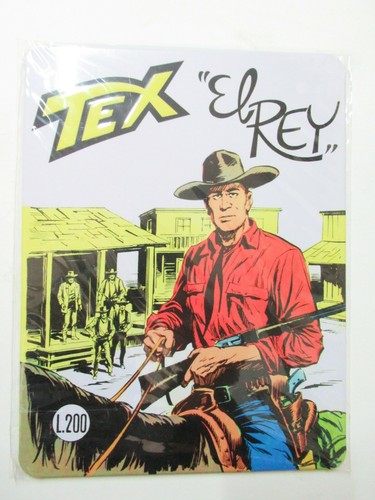 Targa metallo copertina tex - copertina,