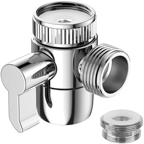 Deviatore vie ottone - ottone, chrome
