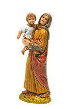 Pastore Donna con Bimbo Landi