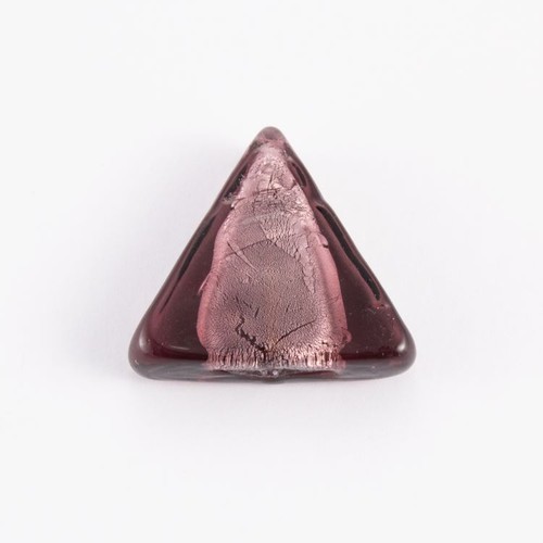 Perla murano triangolare - di,