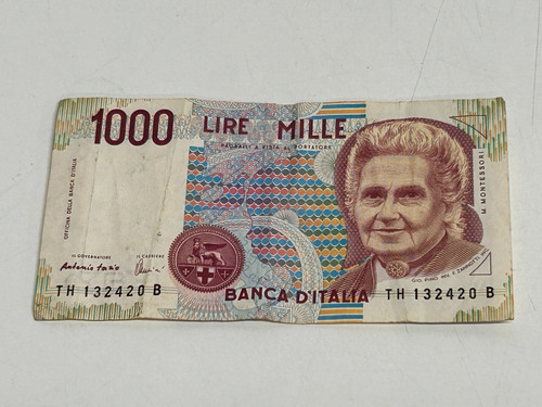 1.000 lire mille lire 1000