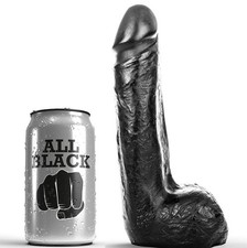 ALL BLACK - DILDO REALISTICO