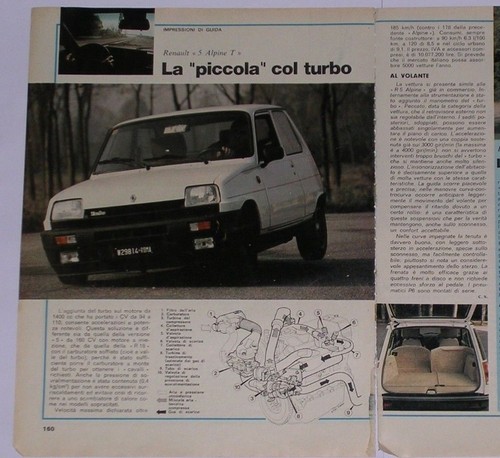 Article articolo auto 1981 - articolo,