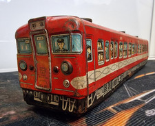 Treno giocattolo in latta