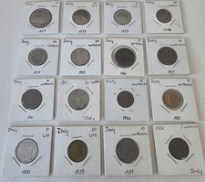 OLD ITALY COIN LOT - 1861 to