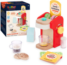 - Mini Barista Playset - Caffettiera Giocattolo, 1 Tazzine E Accessori per Espre