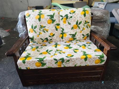 Divano legno posti - divano,