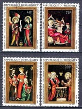 Quadri Natale Dahomey 1970