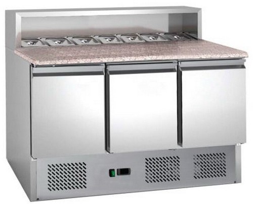 Banco pizza saladette porte - banco, 3