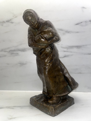 Scultura bronzo - in,