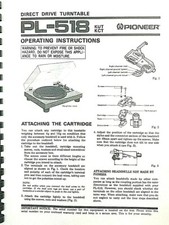 PIONEER PL-518 GIRADISCHI