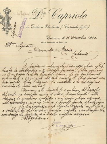 Sartoria capriolo tabasso - sartoria, di