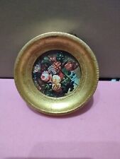 Stupendo Quadretto Dipinto a Vintage Fiori Vedi Foto E Altri Piccoli Dettagli.