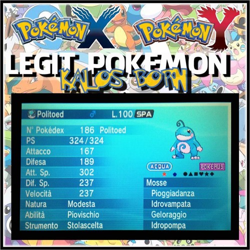 Legit pokemon team - y,