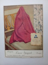 locandina – moda, abbigliamento e tessuti LUISA SPAGNOLI – anni 40/50