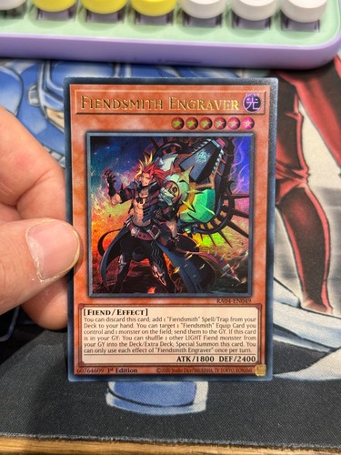 Yugioh fiendsmith engraver - yugioh,