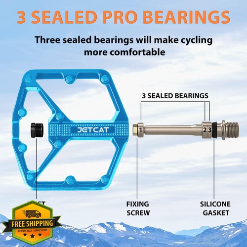 Jetcat mtb pedali flat - jetcat, bike