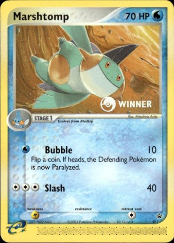 Pokemon marshtomp winner - pokemon,