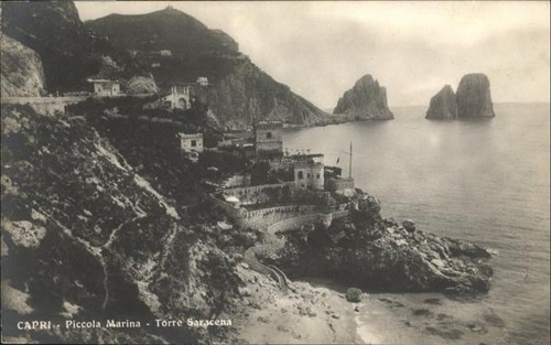 Capri piccola marina - piccola, torre