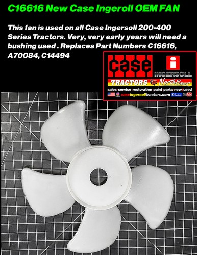 C16616 fan case - case, ingersoll