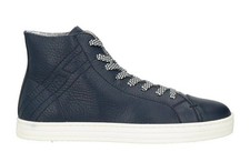 HOGAN REBEL 41,5 7,5 NUOVE ORIGINALI SALDI Sneakers alte uomo ragazzo pelle blu