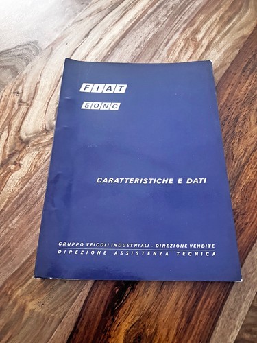 Fiat caratteristiche e - 50, nc