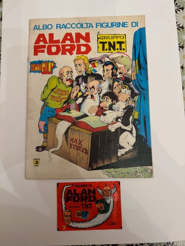 Album figurine alan ford con - figurine,