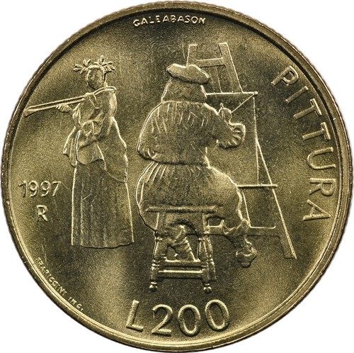 San marino 200 lire 1997 - -, r