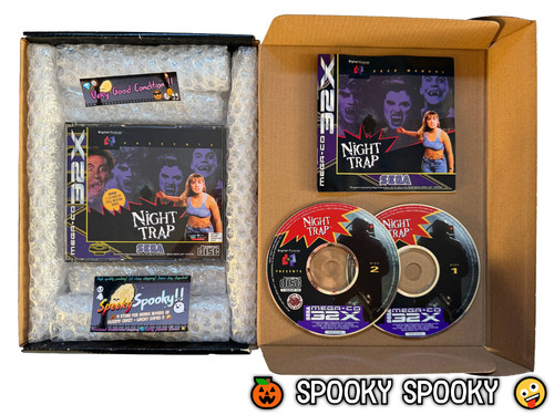 Night trap sega mega - cd, 32x