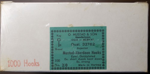 Ganci vintage mustad 32762 - vintage,