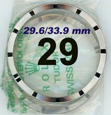 Rolex Lunetta Acciaio Inox per Air-King o DATE vecchi modelli 33,9 mm