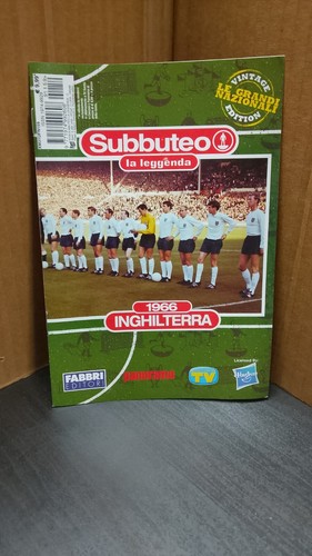 Subbuteo leggenda fascicolo - subbuteo,